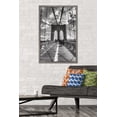 thumbnail image 2 of Chris Bliss - Brooklyn Bridge Wall Poster, 22.375" x 34", Framed, 2 of 3