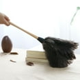 thumbnail image 4 of Ostrich feather duster Ostrich feather duster Antistatic natural ostrich feather duster, 4 of 5