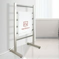 thumbnail image 2 of Freestanding Heated Towel Rack, 6-Bar Towel Warmer, Polished Stainless Steel, Plug-In with Built-in Timer for a Spa-Like Bathroom, Safe and cULus Listed (WarmlyYours Ibiza), 2 of 9