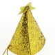 thumbnail image 4 of 6pcs Baby girl and boy Infant Toddler Glitter Con Lentejuelas De Cumpleaños Cone Hat Oro BLESIY gorro de cumpleaños, 4 of 8