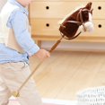 thumbnail image 6 of DOLITY Stick Horse Fun Riding Stick for 3 Years+ Boys Girls Kids coffee with roller, 6 of 8