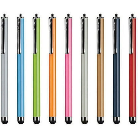 Targus Stylus for iPad 2/3/4, iPhone, iPod, Kindle Fire, Motorola Xoom, Samsung Galaxy, BlackBerry Playbook and other tablets (Assorted Colors)