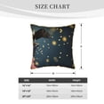 thumbnail image 4 of Fotbe North American Bald Eagle Pattern Velvet Decorative Throw Pillow Covers with Elegant Piping, Soft Plush Cushion Cover for Sofa, Bed, Car, Office-16"x16", 4 of 8