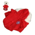 thumbnail image 4 of Abrigos De Invierno Para Perros, Rojo Fácil De Usar Sudadera Con Capucha Para Perros A La Moda Abrigos De Invierno Botones En El Pecho A Prueba De Viento Casual Para Gatitos Para, 4 of 8