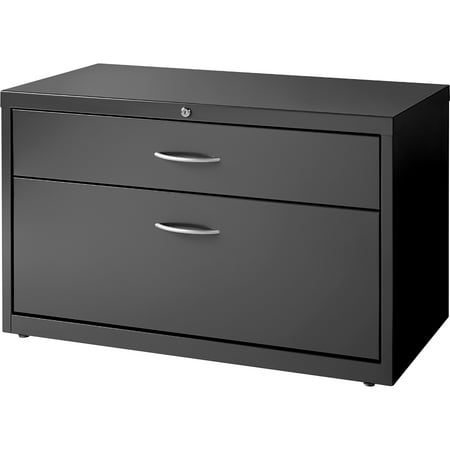 Lorell, LLR60937, 2-drawer Lateral Credenza, 1 Each, Charcoal