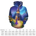 thumbnail image 2 of Enchanted Castle Night Scene-1 3D Print Hoodie Men Women Autumn Thin Pullover Sweatshirt Vintage Streetwear Tops, 2 of 6