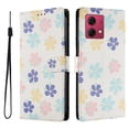 thumbnail image 1 of FOXDOCK Funda Tipo Cartera para Motorola Moto G84 con Soporte y Correa – Diseño de Patrones Lindos, 1 of 6