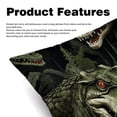 thumbnail image 2 of Crocodile Covers Inserts with Unique Patterns - Set of 2 Chair Pillow Covers, Available in 16x16, 18x18, 20x20 Inches for Any Occasion, 2 of 6