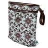 Planet Wise Wet/Dry Bag, Aqua Swirl