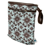Planet Wise Wet/Dry Bag, Aqua Swirl