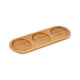 thumbnail image 2 of Round Bamboo Service Tray Bamboo Food Tray for Farmhouse Kitchen Restaurants Macarena Bandeja de servicio de bambú, 2 of 8