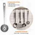 thumbnail image 5 of Uxcell Single Measuring Spoon 2tbsp (6tsp, 30ml) Stainless Steel Spoon, Silver, 5 of 7