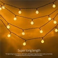 thumbnail image 3 of Solar Party Fairy Outdoor Ball String Light Para Patio Garden 30 Leds Ball seitruly HA025347-02, 3 of 7