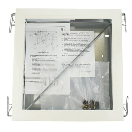 lithonia lighting ela frk rully recessed mounting kit for elsq