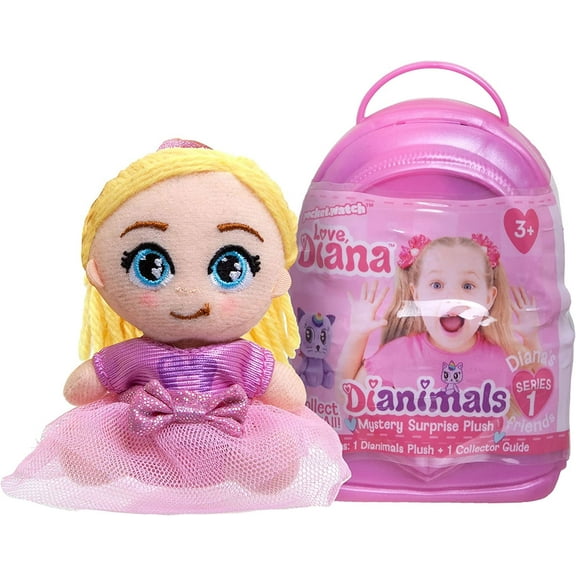 Love, Diana Series 1 Plush Dianimals Mystery Pack