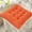 Orange, variant on Floor Cushions for Sitting,Dining Chair Cushions,Solid Color Thickened Corduroy Cushion Corn Kernel Cushion Dining Chair Cushion Student Office Tatami Cushion(Navy 18*18IN)