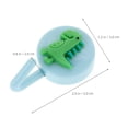 thumbnail image 2 of 12 Pcs Cartoon Animal Fruit Shape Hooks Punch-free Hooks Sundries Organizers, 2 of 8