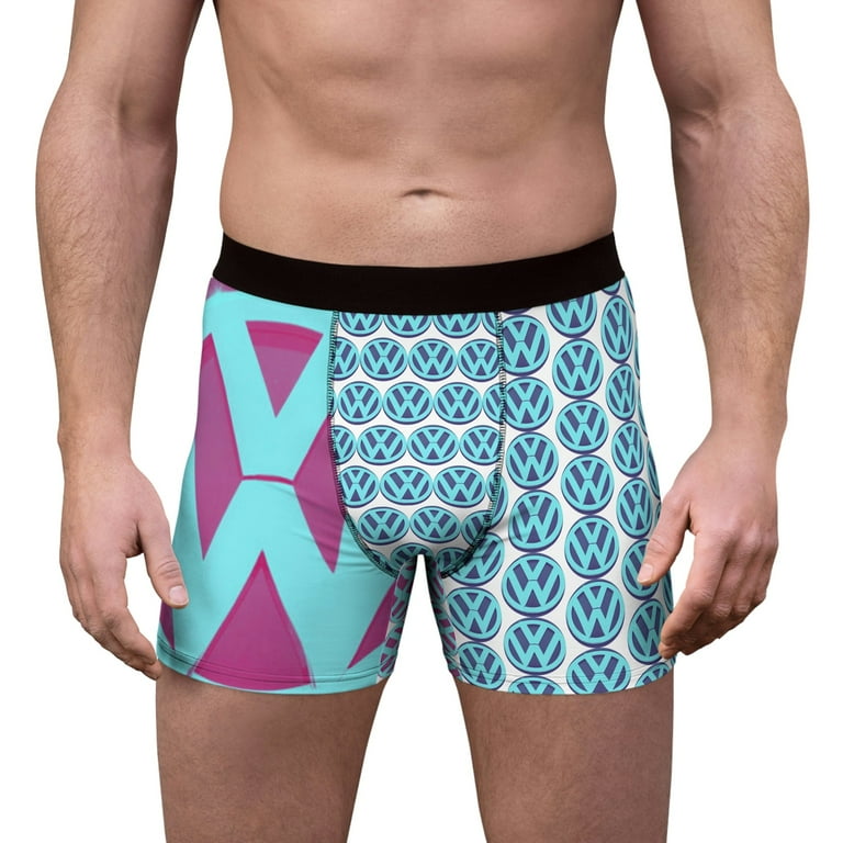 ★2025FW新作★BADBLOOD★MYSTIC CAPSULE BOXER SHORTS VW VOLKSWAGEN MYSTiC PEPPERMiNT Men's Boxer Briefs (AOP
