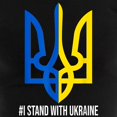 thumbnail image 3 of CafePress - I Stand With Ukraine Flag Support Ukraine Pajamas - Women's Short Sleeve Print T-Shirt and Pants Dark Cotton Pajama Set, 3 of 7