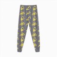 thumbnail image 5 of TOWED22 Infant Baby Boy Clothes 2-Piece Long Sleeve Crew Neck Sweatshirt Tops Casual Pocket Joggers Pants Cartoon Outfits Toddler Clothing Set(Grey,5-6 Y), 5 of 7