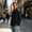 Black, variant on Mens Dress Shirts Casual Lapel Collar Versatile Comfy Long Sleeve Work Shirt Fashion Solid Color Button Down Tops