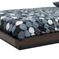 thumbnail image 6 of Noe Col King Size Bed with 2 Nightstands- Black Pillow Headboard- Brown, 6 of 6