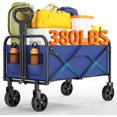 thumbnail image 1 of cm de Anchoagons Carts Plegable GarveeLife Utility Collapsible cm de Anchoagon con All-Terrain Ruedas cm de Profundidadrink cm de Alturaolders Ajustable cm de Alturaandle 380LBS Portátil Grocery., 1 of 7