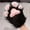czb# Dark Gray871, variant on Snow Gloves Women Cute Cat Plush Gloves Adorable Animal Mitten Thick Fuzzy Lined Soft Cozy For Running Driving Hiking