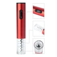 thumbnail image 3 of Inteprter Sacacorchos eléctrico para vino tinto, abridor automático de botellas de vino de uva, cortador de papel de aluminio iluminado, sacacorchos, Cocina y Comedor rojo Inteprter JJ8932-01B, 3 of 5
