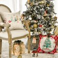 thumbnail image 3 of colorlife Merry Christmas Nutcracker Red Throw Pillow Covers, 18 x 18 Inch Winter Holiday Party Cushion Case Decoration for Sofa Couch Set of 4, 3 of 6