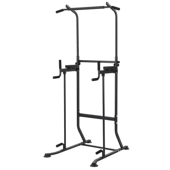 IFANTNG Torre con barra de dominadas de altura ajustable para gimnasio en casa. Capacidad de 1653 libras.