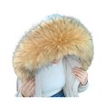 thumbnail image 1 of wonima44 Faux Fur Hood Trim Replacement Fake Fur Collar Fluffy Winter Scarf Wrap Detachable Neck Collar Unisex, 1 of 1