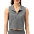 thumbnail image 1 of Chaleco de mujer Chaleco deportivo para mujer Chalecos casuales sin mangas con cremallera Tomshoo Chaleco de mujer, 1 of 7