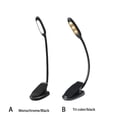 thumbnail image 4 of Billuyoard Lámpara de escritorio LED, luces de lectura de cabecera recargables por USB, ajustable, regulable, Flexible, protección ocular, Iluminación y accesorios Color único/Negro, 4 of 6