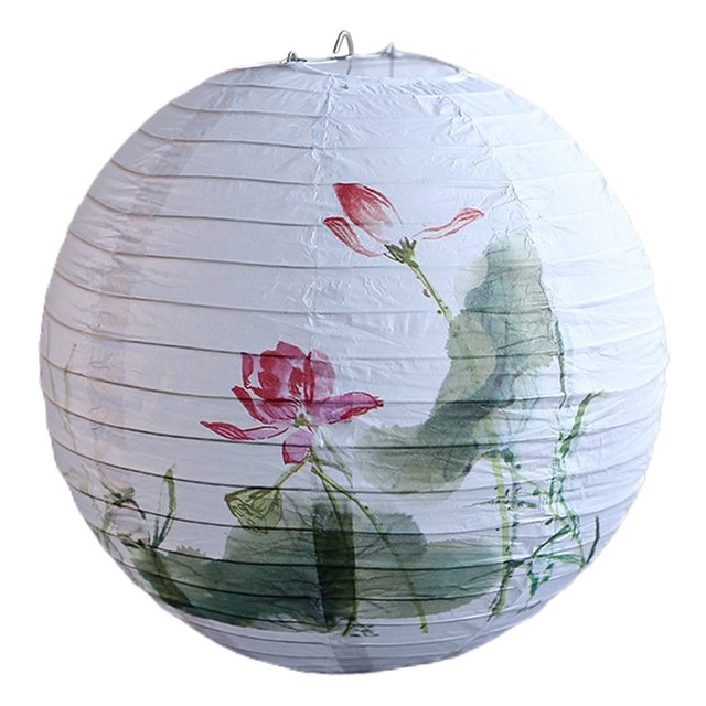 CSChome Retro Chinese Lantern Chinese Lantern Dance Props Retro Traditional Decoration Handheld Lantern for Shopping Malls Events