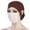Coffee, variant on Mask Friendly Inner Hijab Cap for Women Ear Slit Underscarf Soft Stretchy Modest Headwear Wrap Black One Size