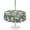 Sage, Mint, White, variant on Outdoor Tablecloth with Umbrella Hole for Patio/Picnic/Party/Camping, Palm Trees Waterproof Table Cloth Round Cover Washable, Tropical Summer Tropical Botanical Sage Green (Dia 54")