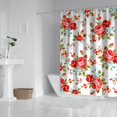 thumbnail image 3 of Waterproof Pioneer Shower Curtain 84x72 Inch Polyester Unique Colorful Floral Shower Curtain for Bathroom Hotel Home Decor with 12 Plastic Hooks, 3 of 5
