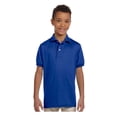 thumbnail image 1 of Jerzees Big Boy's Stain Resistant Tagless Label Polo Shirt, Style 437Y, 1 of 1