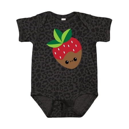 

Inktastic Kawaii Chocolate Strawberry Gift Baby Boy or Baby Girl Bodysuit