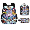 thumbnail image 1 of Mochila de anime Dragon Ball Goku, bolso de hombro doble de 18 pulgadas, conjunto de dos capas, mochila para estudiantes, 1 of 5