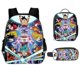 thumbnail image 1 of Mochila de anime Dragon Ball Goku, bolso de hombro doble de 18 pulgadas, conjunto de dos capas, mochila para estudiantes, 1 of 5