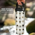 thumbnail image 2 of 30 oz Bee Tumbler with Handle Gifts for Bee Lover 30oz Stainless Steel Travel Cup Mug Water Bottle, 2 of 6