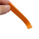 thumbnail image 4 of 1 pieza de accesorios de mantenimiento de afinación de piano, tenedor de cuero con tope de goma naranja para un par de áreas de tono medio y bajo (naranja), 4 of 5