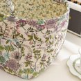 thumbnail image 2 of Floral Fabric Storage Basket Car Interior Storage Basket Underwear Sundries Laundry Baskets Supplies Home Organizer Bag, for Home, Picnic, Shopping (style 3), 2 of 4