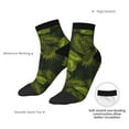thumbnail image 6 of Pofeuu Tropical Palm Leaves Fern Leaf Print 30cm Socks, Adult Running Hiking Socks for Youth and Adult, 6 of 7