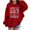 Z02-Brick Red, variant on LRen Cute Hoodies for Teen Girls Oversized Hoodies Trendy Long Sleeve Letter Print Hooded Sweatshirt Preppy Fall Winter Pullover Tops