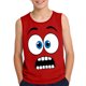 thumbnail image 1 of Niño Pequeño Niños Niños Camisola sin Mangas Suave Gradiente Impresión Moda Lindo para el Pageant Casa Boda Fiesta Casual, 1 of 8