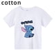 thumbnail image 2 of Lilo Stitch Anime Verano Múltiples Moda Niño Niña Camisetas de Algodón Niños Casual Manga Corta Estampado Patrón Niño Camiseta, 2 of 4