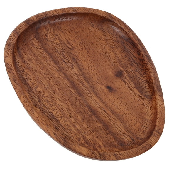 LABRIMP Small Wood Tray Home Users 1Pack 6.9x5.5x0.8in